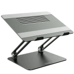 Suport reglabil pentru laptop Nillkin ProDesk, Aliaj de aluminiu/Silicon, 29.5x25.5x5.7 cm, Gri