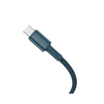 Cablu Premium Baseus Usb Type-c La Usb Type-c, Power Delivery 100w 5a, 1m Lungime, Albastru - Catgd-03