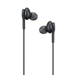 Casti stereo Tip C Samsung AKG In-Ear cu microfon ANC, Cablu textil, Optim Design, Reducere a Zgomotului, Negru