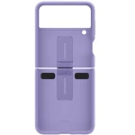 Husa pentru Samsung Galaxy Z Flip 3 silicone cover ring purple
