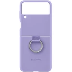Husa pentru Samsung Galaxy Z Flip 3 silicone cover ring purple