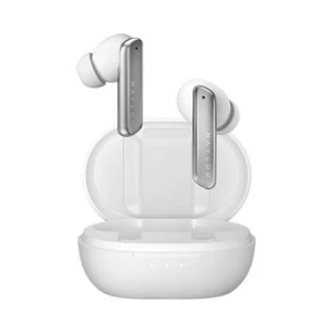 Casti wireless, Haylou, W1-W, Alb inchis, In-Ear, TWS, Bluetooth 5.2, Raza 10 m, Tehnologie CVC 8.0 si aptX, Rezistenta la apa IPX4