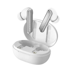 Casti wireless, Haylou, W1-W, Alb inchis, In-Ear, TWS, Bluetooth 5.2, Raza 10 m, Tehnologie CVC 8.0 si aptX, Rezistenta la apa IPX4