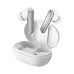 Casti wireless, Haylou, W1-W, Alb inchis, In-Ear, TWS, Bluetooth 5.2, Raza 10 m, Tehnologie CVC 8.0 si aptX, Rezistenta la apa IPX4