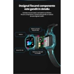 Ceas Smartwatch Copii cu GPS Prin Lbs si Functie Telefon, Localizare Camera Foto Frontala, Monitorizare Spion, Display Touchsreen Color, Lanterna, Buton SOS, Buton Apel si Sos, Verde