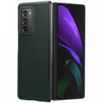Husa Leather Cover pentru Samsung Galaxy Z Fold 3 5G Green