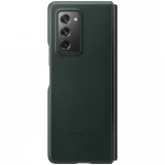 Husa Leather Cover pentru Samsung Galaxy Z Fold 3 5G Green