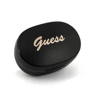 Casti bluetooth wireless GUESS TWS black + statie incarcare