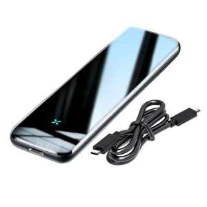 Carcasa externa SSD M.2, Baseus, Full Speed Series, USB-C la USB, Viteza 5 GB/s, Capacitate pana la 2 TB, Gri, Sleep mode, 121,5 x 33,6 x 11,4 mm