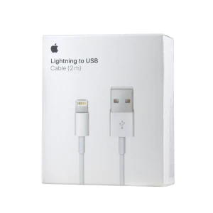 Cablu Date/Incarcare 2 Metri compatibil iPhone 11 Pro Max / 11 Pro / SE 2020 / XR / XS Max / 8 / 7 / 6S / Plus / 5S Blister MD819ZM/A
