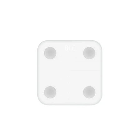 Cantar inteligent Xiaomi Mi Smart Scale 2, conectarea prin aplicatia Mi Fit, 100g-150Kg, Alb