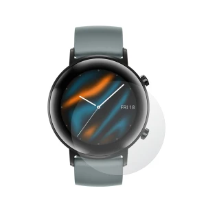 Set 4X Folie Protectie Ecran pentru Smartwatch Huawei Watch GT 2 - 42mm, Invisible Skinz HD, Siliconica Ultra-Clear cu Acoperire Totala, Adeziva si Flexibila