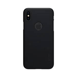 Husa Nillkin Top Shild, compatibila cu Apple iPhone Xs - iPhone X Optim Wealthy Star Fit Protect, Negru