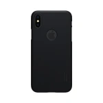 Husa Nillkin Top Shild, compatibila cu Apple iPhone Xs - iPhone X Optim Wealthy Star Fit Protect, Negru