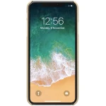 Husa telefon mobil, NILLKIN, iPhone XS Max, Super Frosted Shield Gold (decupaj logo)