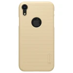 Husa iPhone XR 6.1'' Frosted Shield Logo Cutout, Aurie