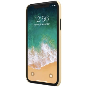 Husa iPhone XR 6.1'' Frosted Shield Logo Cutout, Aurie