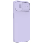 Husa pentru iPhone 13 Nillkin Camshield Silky Magsafe, Protectie camera foto, Plastic, Mov