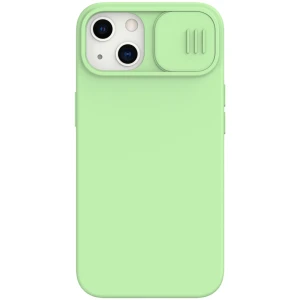 Husa pentru iPhone 13 Nillkin Camshield Silky Magsafe, Protectie camera foto, Plastic, Verde