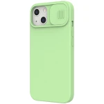 Husa pentru iPhone 13 Nillkin Camshield Silky Magsafe, Protectie camera foto, Plastic, Verde