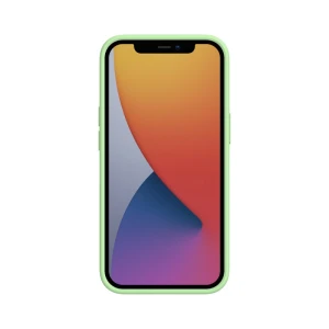 Husa Nillkin Camshield Silky Silicone Compatibila Cu iPhone 13 Pro, Interior Microfibra, Verde