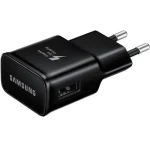 Incarcator SAMSUNG rapid 5V 2A - pentru S8 S8 Plus S9 + cablu 1M Type-C USB C Negru