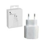 Incarcator priza Apple, Fast Charge, USB Type C, 20W, Alb