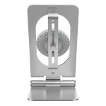 Suport universal tableta Nillkin PowerHold, Incarcare Wireless 15W, USB-C, Ajustabil, Silver