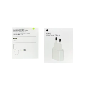 Set Incarcator Fast Charger 20w, cablu de date 2m USB-C Lightning compatibil pentru iPhone 14,13,12