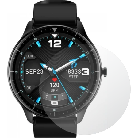 Set 4X Folie Protectie Ecran pentru iHunt Watch 6 Titan, Invisible Skinz HD, Siliconica Ultra-Clear cu Acoperire Totala, Adeziva si Flexibila