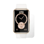 Set 4X Folie Protectie Ecran pentru Huawei Watch Fit Elegant , Invisible Skinz HD, Siliconica Ultra-Clear cu Acoperire Totala, Adeziva si Flexibila