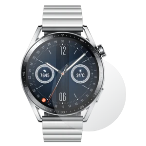 Set 4X Folie Protectie Ecran pentru Huawei Watch GT 3 - 46mm , Invisible Skinz HD, Siliconica Ultra-Clear cu Acoperire Totala, Adeziva si Flexibila
