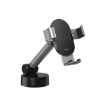 Suport Telefon Auto Pentru Bord Sau Parbriz Baseus Gravity Silver -suyl-jy0s