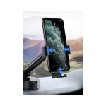 Suport Telefon Auto Pentru Bord Sau Parbriz Baseus Gravity Silver -suyl-jy0s