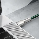Baseus Cafule USB-C - Cablu USB-C, 100 W, 2 m, Verde