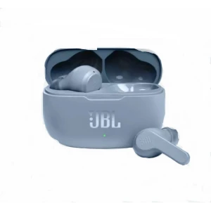 Casti audio in-ear JBL Wave 200TWS, True Wireless, Bluetooth, Deep Bass, IPX2, Touch Control , Albastru