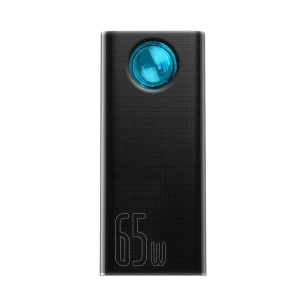 Acumulator Extern Baseus Amblight 30.000 mAh, 65W, Standard PD 3.0 / QC 3.0, 4xUSB, 1xUSB-C PD, Negru