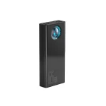 Acumulator Extern Baseus Amblight 30.000 mAh, 65W, Standard PD 3.0 / QC 3.0, 4xUSB, 1xUSB-C PD, Negru