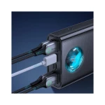 Acumulator Extern Baseus Amblight 30.000 mAh, 65W, Standard PD 3.0 / QC 3.0, 4xUSB, 1xUSB-C PD, Negru