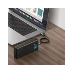 Acumulator Extern Baseus Amblight 30.000 mAh, 65W, Standard PD 3.0 / QC 3.0, 4xUSB, 1xUSB-C PD, Negru