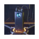 Acumulator Extern Baseus Amblight 30.000 mAh, 65W, Standard PD 3.0 / QC 3.0, 4xUSB, 1xUSB-C PD, Negru