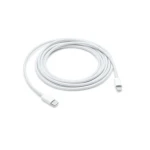 Cablu de date/incarcare Apple pentru iPhone, conector USB-C la Lightning, 1m, alb