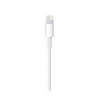 Cablu de date/incarcare Apple pentru iPhone, conector USB-C la Lightning, 1m, alb