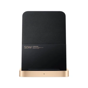 Incarcator cu inductie Xiaomi BHR6094GL si suport, functie de incarcare rapida, 50W, Negru