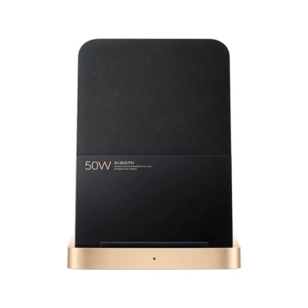 Incarcator cu inductie Xiaomi BHR6094GL si suport, functie de incarcare rapida, 50W, Negru