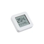 Senzor de temperatura si umiditate bluetooth cu afisaj LCD, Xiaomi, LYWSD03MMC, Alb, Patrat