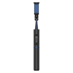 Selfie stick cu telecomanda SAMSUNG, compatibil Android si IOS intre 5-8.5 cm, reglabil intre 20.7-60.8 cm, conectivitate Bluetooth, rotire 360 grade, Model P007, Negru