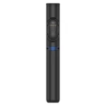 Selfie stick cu telecomanda SAMSUNG, compatibil Android si IOS intre 5-8.5 cm, reglabil intre 20.7-60.8 cm, conectivitate Bluetooth, rotire 360 grade, Model P007, Negru