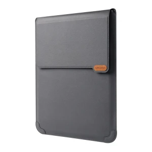 Husa pentru laptop, Nillkin, Versatile, 14 inch, Gri, 3 in 1, Functie suport pentru laptop, Mouse pad, Rezistent la zgaraieturi