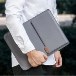 Husa universala laptop 16.1 inch Nillkin Versatile, Functie de suport si mousepad, Gri